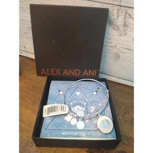 Alex and Ani "Meditating Eye" Bangle Bracelet New with tags and Box